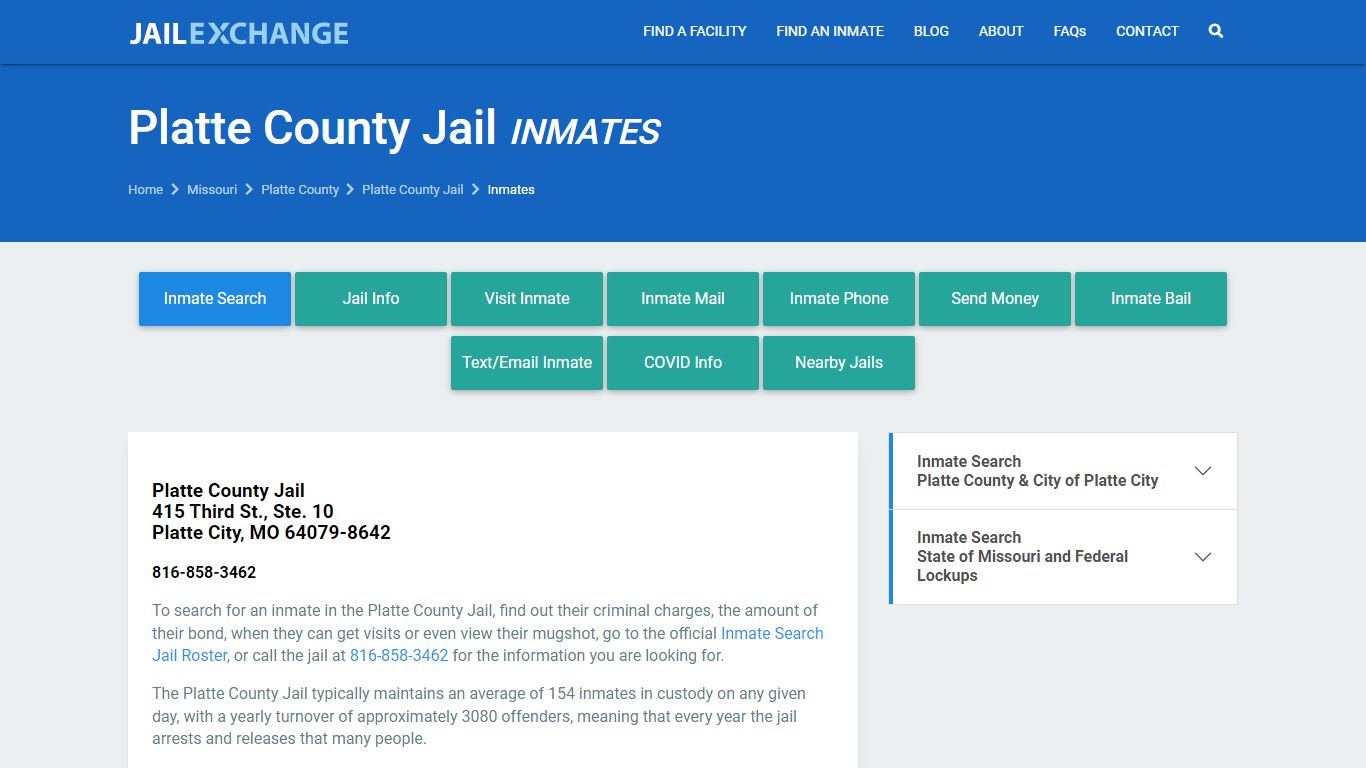 Platte County Jail Inmates | Arrests | Mugshots | MO